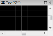 The title bar and buttons of a view window.